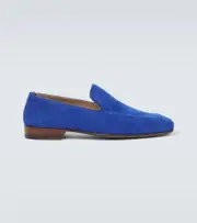 [Manolo Blahnik] Manolo Blahnik Truro suede loafers AU 12 blue