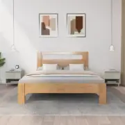 NNEVL Bedside Tables 2 pcs Concrete Grey 50x46x50 cm Engineered Wood