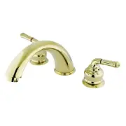 Kingston Brass KC36 Magellan Deck Mounted Roman Tub Filler - Brass