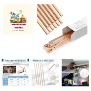 40 Sticks Brazing Rods AWS BCup-5 15% Silver Solder Phos Copper Brazing Alloy...