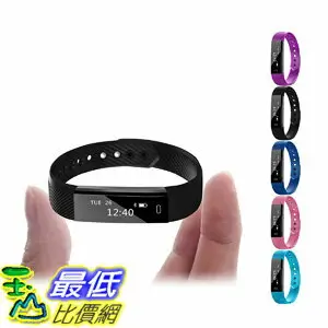 [106美國直購] Fitness 智能手環 Tracker, Gajozon Smart Bracelet Point Touch Call Remind Remote Self-Timer Smart Band Calorie Counter Wireless Pedometer Sport Sleep Monitor Activity Tracker For Android iOS