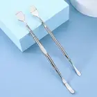 Two-sided Blackhead Remover Spatula Nose Face Blemish Pore Cleaner^