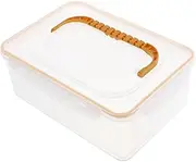 OFFSCH Breastmilk Storage Container Compact Freezer Organizer for Breast Milk Bags Leak Design for Safe Storage Space Saving Fridge Freezer for Freshness