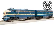 Broadway Limited 8194 HO Missouri Pacific EMD F7 A/B Eagle Scheme 587/587B