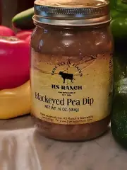 HS RANCH Black-eyed Pea Dip (2) 16oz Jars