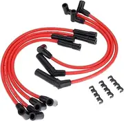 Muzhen Store 8Pcs/set Ignition Cable Spark Plug Wire 8.5mm Clips Compatible With Grand Cherokee Compatible With Wagoneer Compatible With Cherokee Compatible With Briarwood Compatible With Wrangler Com