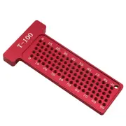 T type Woodworking Scriber Metric/Inch Precision T-Ruler T 100MM And T 4IN Pocket Marking Gauge Measurement Manual Marki