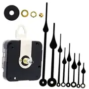 12888 Quartz DIY Wall Clock Movement Mechanism thread length 5/16 inch Black