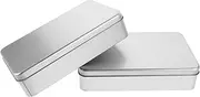 SHINEOFI Multipurpose Storage Box Lid Coin Organizer for Office Home Portable Cash Tool Box Sturdy Tinplate