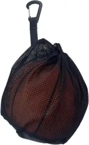 Single Ball Bag with Zipper Pocket,1Pc Single Mesh Ball Bag,Volleyball Bag wi...