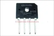 2 PCS NEW Tektronix 152-0556-00 Bridge Rectifier General Instruments GBU4A NOS