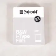Polaroid Originals B&W i-Type Film Cameras 8 Instant Photos Gray Box NEW