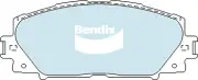 Bendix Front Brake Pad Set for Toyota Corolla ZWE211 1.8L 2ZR-FXE Hybrid 2019/On (for: Toyota)