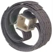 Norton 8834111053 1x11" Merit Sand-O-Flex AO Scored Wheel Refill 80 Grit 10 pack
