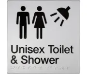 Unisex Toilet & Shower