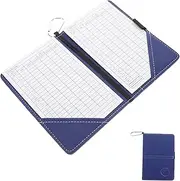 Generic Golf Scorecards Notebook Portable Score Notepad Score Card Holder for Golfing Recording Book