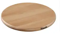 在飛比找Yahoo!奇摩拍賣優惠-法國 Staub 木製 磁鐵鍋墊 桌墊 圓形 16.5cm 