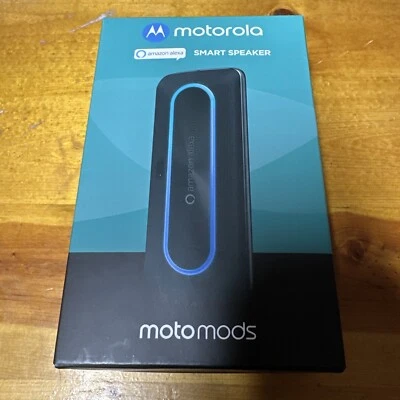 BRAND NEW Motorola Moto Mod Moto Z Amazon Alexa Smart Speaker in Retail Pkg