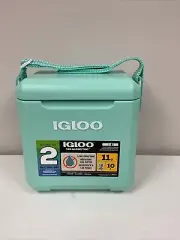 Seafoam 11 Qt Tag-Along Too Strapped Picnic Style Cooler