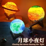 HAND-PAINTED PAINTED MOON LAMP DIY PLANET LAMP CREATIVE