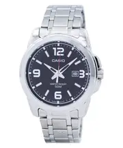 Casio Enticer Analog Stainless Steel Luminous Hands MTP1314D1AVDF 50M Mens Watch