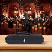 Soft Lining Concert Flute Bag Adjustable Shoulder Strap Side Pocket Rainproof