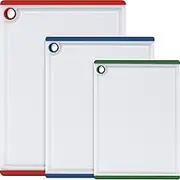 Cutting Board, Chopping Board Set of 3 (White)