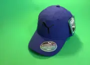 PUMA Youth Adjustable Snapback Hat OSFA ONE SIZE Blue w/Black 100% Cotton