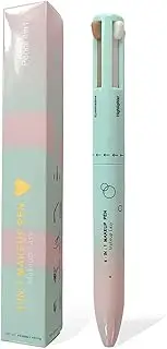 RoseFlower 4-in-1 Makeup Pen, Eyeliner/Eyebrow,Eyeshadow, Highlighter, Lip Liner, Waterproof Multi Use Makeup Pen, 4 Color Portable Makeup Beauty Pen for Daily Makeup & Travel Makeup(#1)
