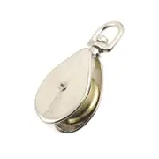 Zenith 50mm Nickel Plated Brass Pulley