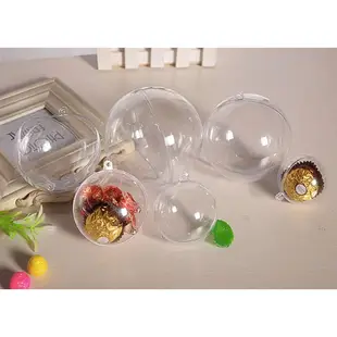 【透明無味】透明球 壓克力球 塑膠透明球 永生花裝飾球 透明壓克力圓球 空心圓球 空心球 公分球.耶誕球 塑膠球
