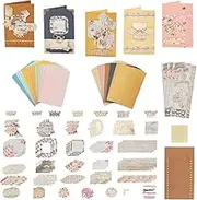 AHANDMAKER DIY Envelope & Card Making Kits, Handmade Greeting Card Sets Make Your Own Card Crafts for Thanksgiving Birthday Present Classroom Exchange