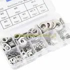 360Pcs Stainless steel Flat Washer Sealing Ring Washers Assortment Set 8 Sizes U