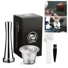 Refillable Capsule Tamper Reusable Pods Coffee Capsule For Nespresso Nestle