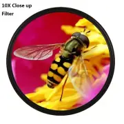 Close Up Macro Lens Filter+1+2+4+10 for Canon Nikon Sony Pentax Camera 49-77mm