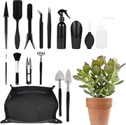 Terrarium Tools | Indoor Plant Tools - Tools Garden Tool Set Transplanting Tools Set, Care Kit for Miniature Gardening Plant