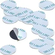 20 of VHB 3M Adhesive Double-sided Foam Tape High Bond Dots Conformable Acrylic Glue Replacement Kit 20 of 0.94 inch Circle Small Round Plus Alcohol Pad