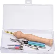 Punch Embroidery Kit - Embroidery Needle Pen Set for Hand Sewing,Stitching Kit, Craft Kit for Women, Men, Adults, Beginner