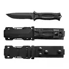 Outdoor Camping Fixed Blade Survival Knife-Plain Edge,Sharp Serrated WithSheath