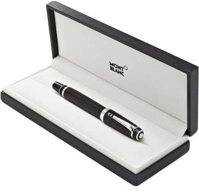 Montblanc Boheme. Noir Platinum Line Rollerball Pen Black Friday Gift.
