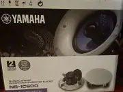 Yamaha NS-IC600 110 Watt 6.5-Inch 2-Way In-Ceiling Speakers - Pair (White)