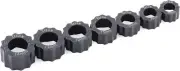 Titan 16057 7-Piece Disposable Damaged Bolt Extractor Ring Set