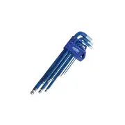 888 Series 9Pcs Long Series Key Set - Metric Double Ended Chrome Vanadium Steel
