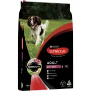 Supercoat Smartblend Adult Dog Food With Beef 12kg