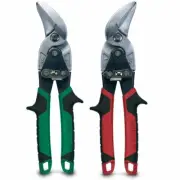 WoLF OFFSET LEFT & RIGHT AVIATION SNIP WOA002 2Pcs Serrated Blades, Soft Grip