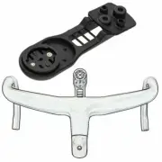 5D ACR Integrated Handlebar Computer Mount Holder for Garmin/Bryton/Cateye Black
