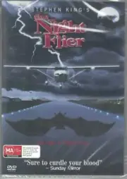 The Night Flier DVD Stephen King Brand New and Sealed Australia
