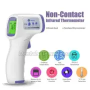 CE Medical Grade NON-CONTACT Infrared Forehead Thermometer LCD Laser IR USA SHIP