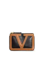 [Valentino Garavani] Valentino Garavani-Valentino Garavani Viva Superstar Leather Key Ring-Uomo OS