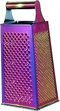 ABOOFAN Sided Stainless Steel Grater with Storage Container Professional Kitchen Grater for Vegetables Multifunctional Veggie Slicer Easy to Use and Clean for Cheese Carrots